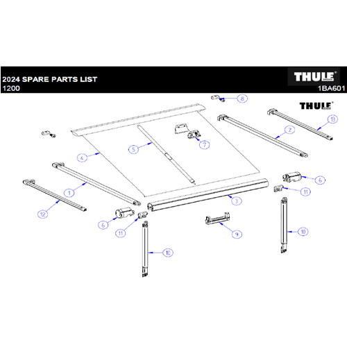 1200 Awning Spare Parts