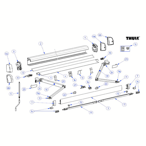4200 Awning Spare Parts