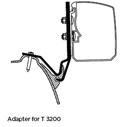 Adapter 3200 Westfalia Kepler One/Five/Six