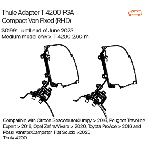 Adapter 4200 Psa Minivan - Various