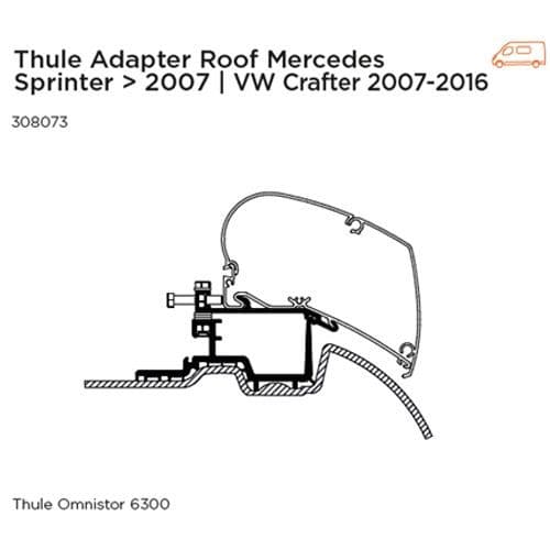 Adapter Set For Merc Sprinter 2007> & VW Crafter 2007-16