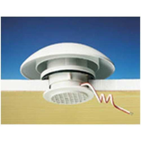 Mushroom Vent Set C/W 12V Fan - L/Grey
