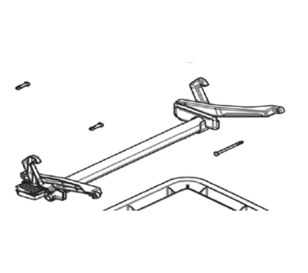 Opening Mechanism MPK4903 - Cream/White