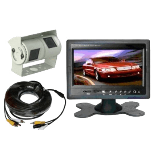 Rear View System With 7" Monitor & Double Sony Lcd Camera