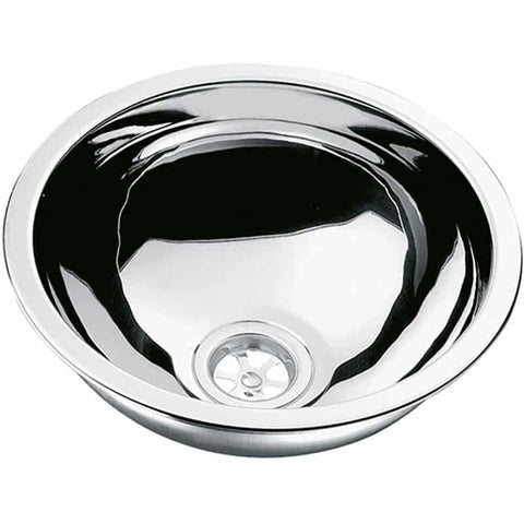 Semishperic Sink Diameter 300MM Incl. Waste Kit