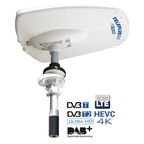 Teleplus X2 TV Antenna & 39cm Mast