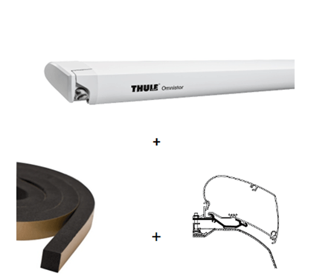 Thule 6300 White - H2 Ducato Pack