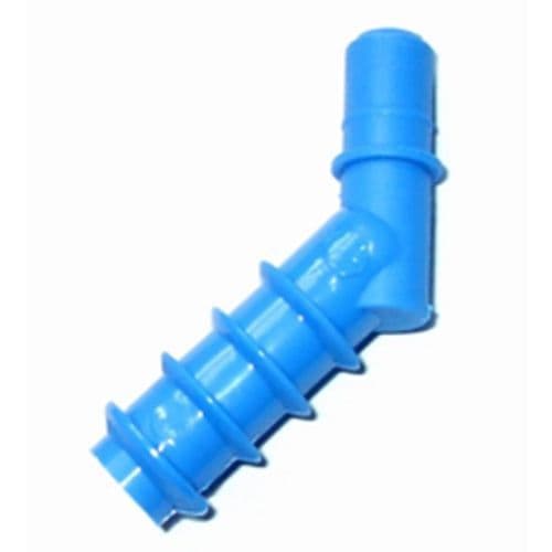 1/2" Barbed Hosetail 45 - Blue