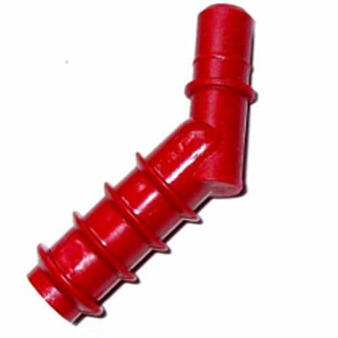 1/2" Barbed Hosetail 45 - Red