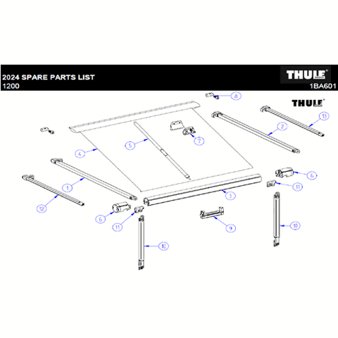 1200 Awning Spare Parts