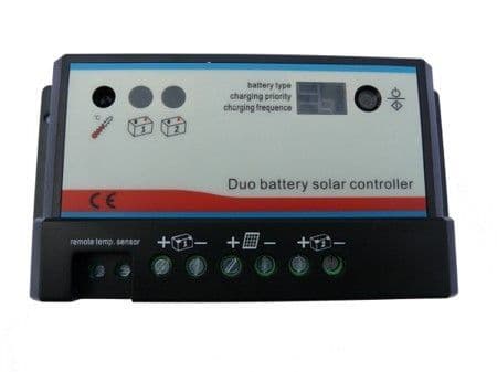 20Amp Pwm Dual Battery Charge Controller