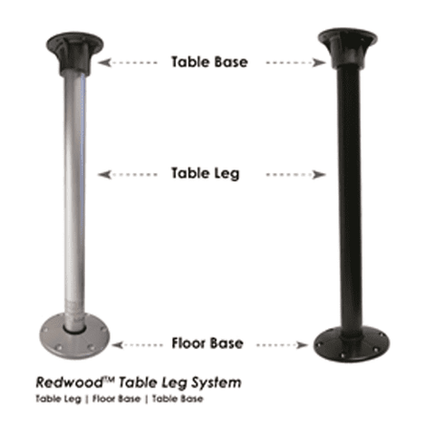 27" Redwood Table Legs (Various)