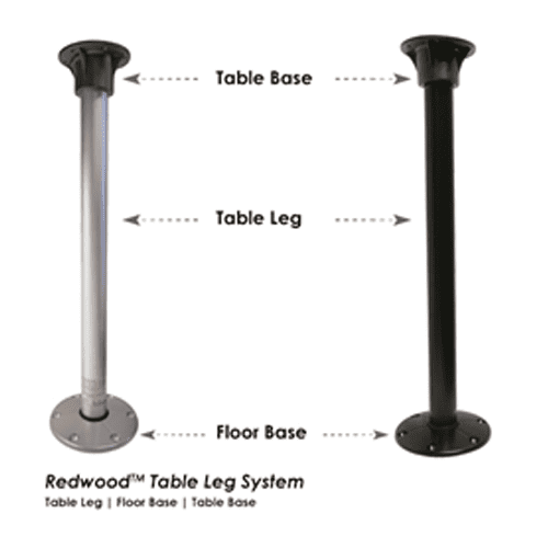 27" Redwood Table Legs (Various)