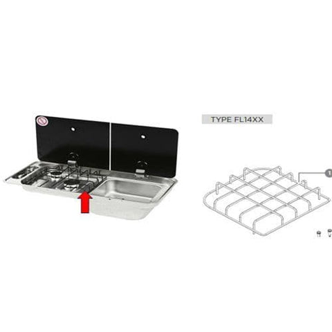 3000401 Enamelled Pan Support - FL14XX