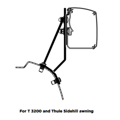 3200 & Sidehill Adapter For Ford Transit Custom V710 & VW Transporter 2025
