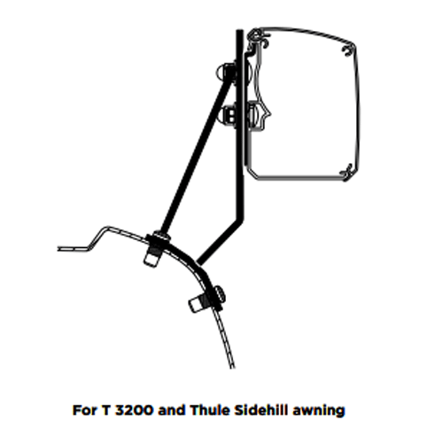 3200 & Sidehill Adapter For Ford Transit Custom V710 & VW Transporter 2025