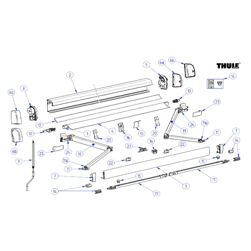 4200 Awning Spare Parts