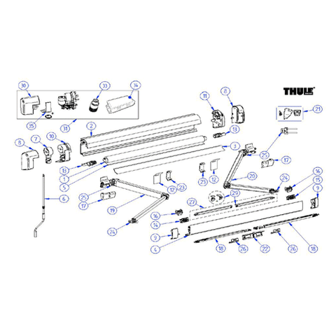 5200 Awning Spare Parts
