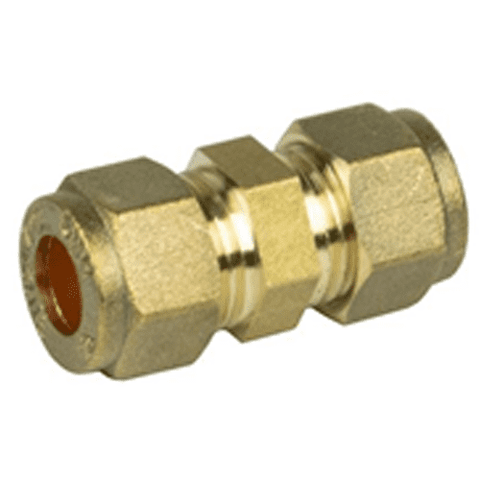 8MM Compression Straight Coupler