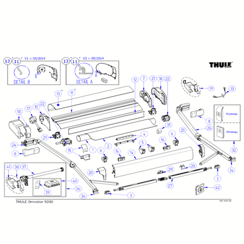 9200 Awning Spare Parts