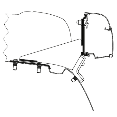 Adapter 4200 Merc. Benz Vito/V-Class Sca Lift Roof