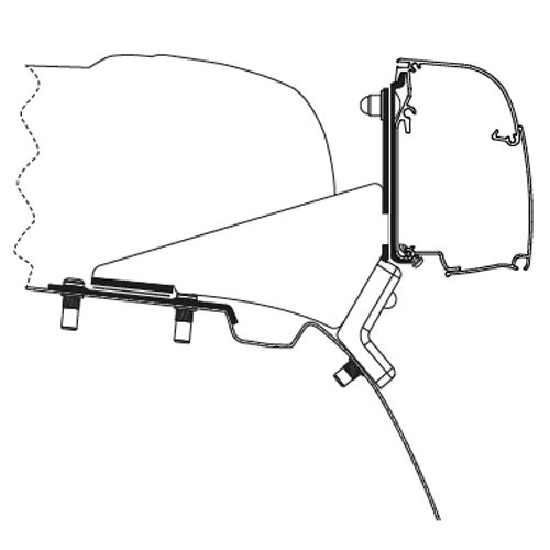Adapter 4200 Merc. Benz Vito/V-Class Sca Lift Roof
