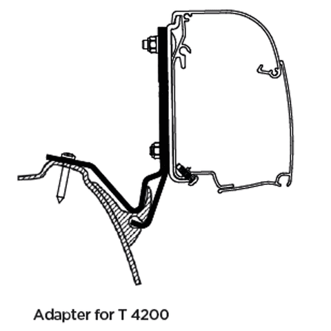 Adapter 4200 Westfalia Kepler One/Five/Six