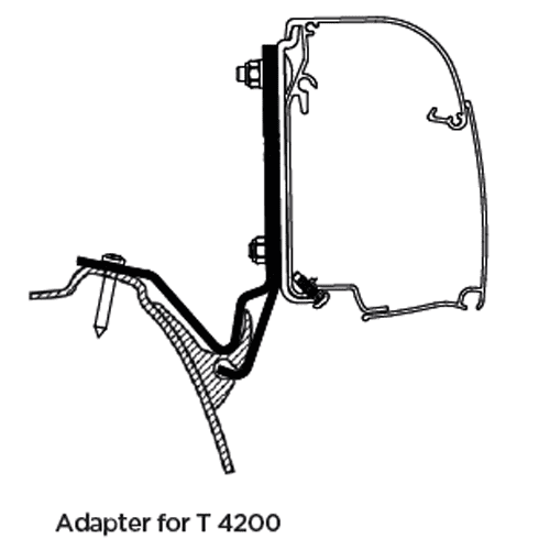 Adapter 4200 Westfalia Kepler One/Five/Six