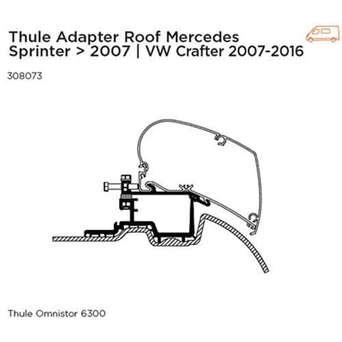 Adapter Set For Merc Sprinter 2007> & VW Crafter 2007-16
