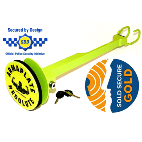 Armaplate Resolute Gold - Steering Wheel Lock