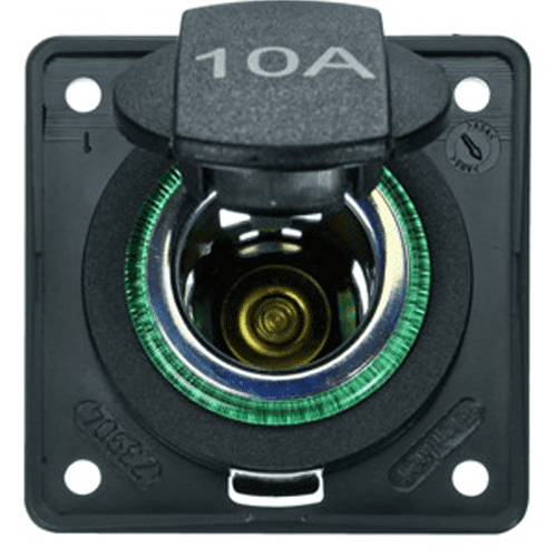 Berker 12V Socket With Cover (10A)