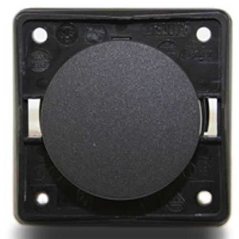 Berker Single Rocker Switch - Anthracite