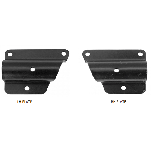 Caravan A Frame Bike Rack Fixation Plates - Various (Choose Type)
