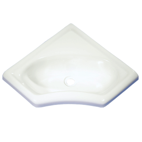 Corner Washbasin Mini White