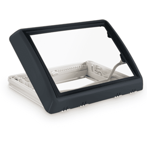 Dometic Midi Heki Style Roof Window With Lever, Grey, 700 X 500 MM