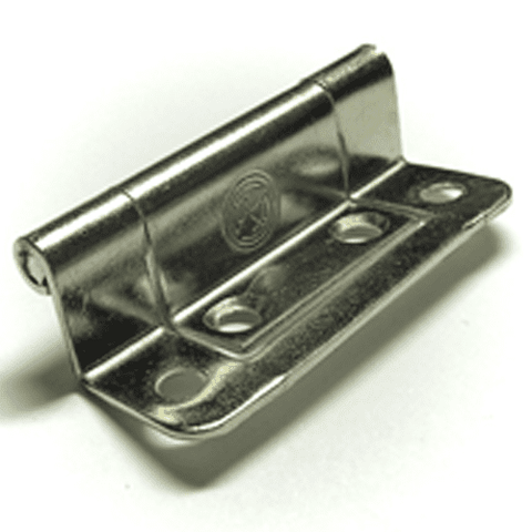 Double Cranked Hinge - Silver