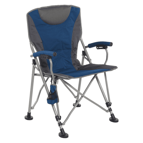 Hudson Blue/Grey Folding Chair C/W Bag