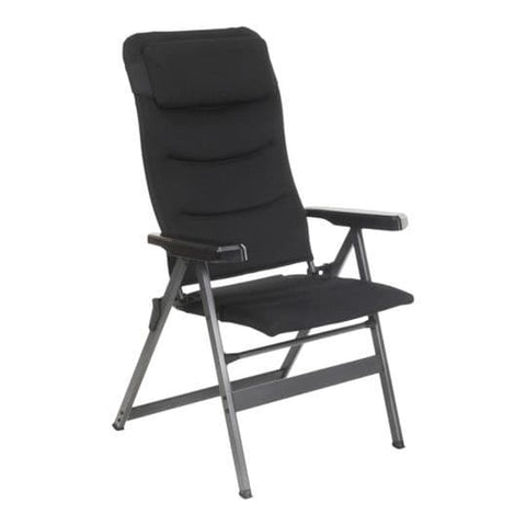 Merlin Chair, Black Padded Duramesh