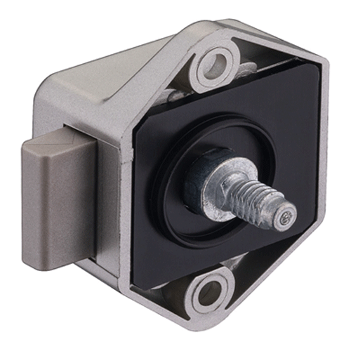 Mini Lock, Silver,For Push Button System