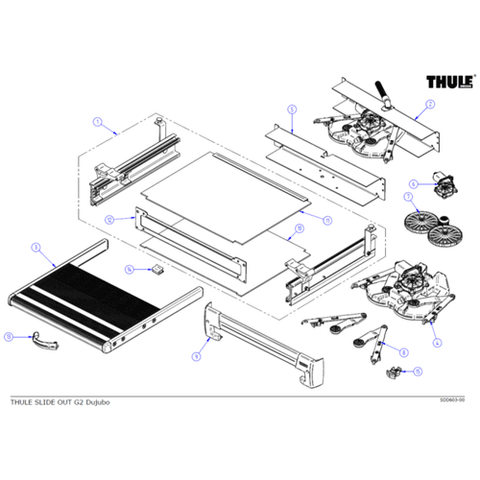 Slide-Out Step - G2(2022>) Ducato Version