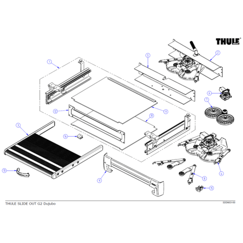 Slide-Out Step - G2(2022>) Ducato Version