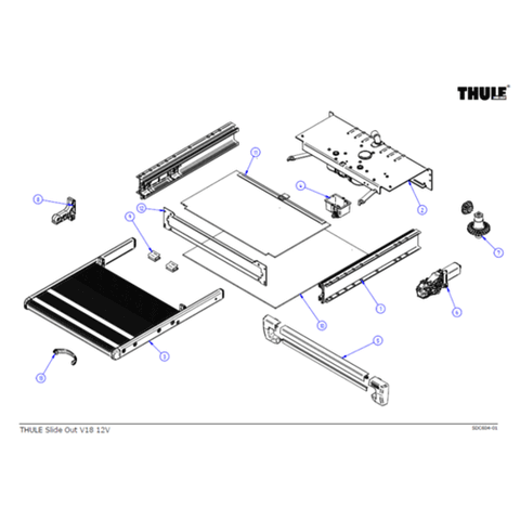 Slide-Out Step - V18 (2018-2022) Standard Version