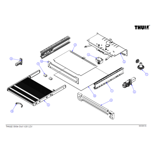 Slide-Out Step - V18 (2018-2022) Standard Version