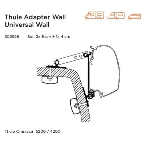 Thule Adapter Universal For Wall Awning