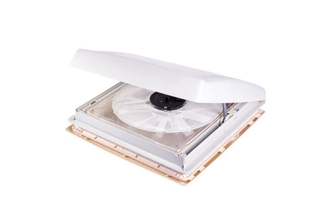 Thule Vent With 12V Fan, Translucent Dome