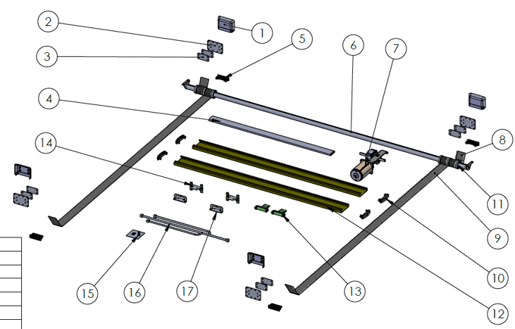 Trv Electric Lifting Bed Kit
